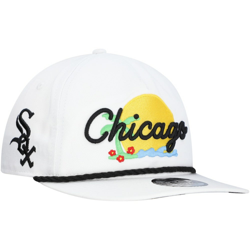 Chicago White Sox New Era Paradise Golfer Adjustable Hat for sale