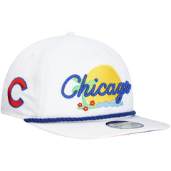 Chicago Cubs New Era Paradise Golfer Adjustable Hat On Sale