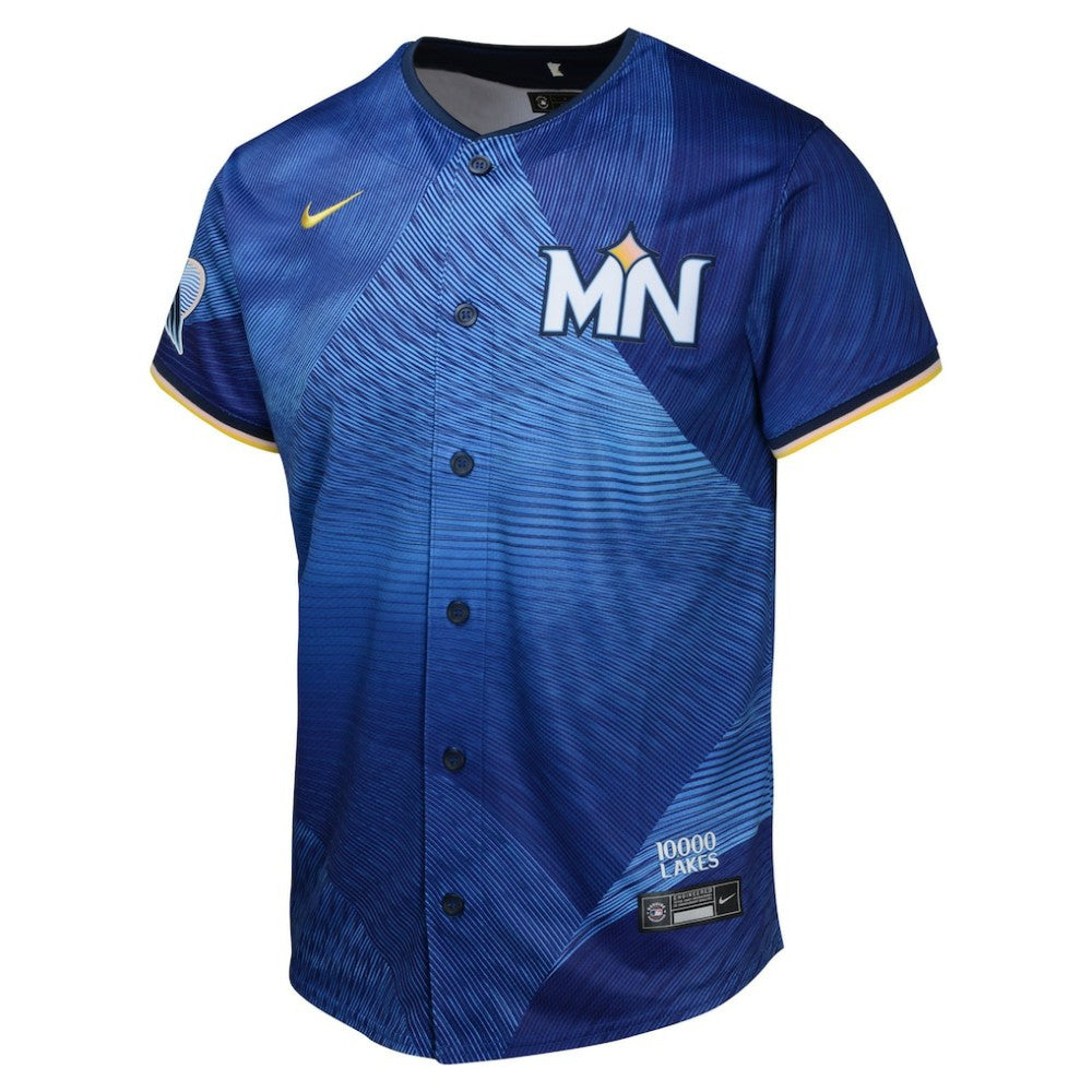 Minnesota Twins Nike Youth 2024 City Connect Limited Jersey Lifestyle