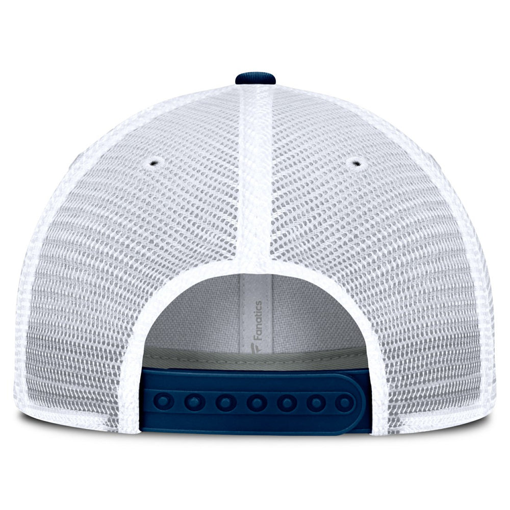 Houston Texans Trucker Adjustable Hat Navy/White - Fanatics