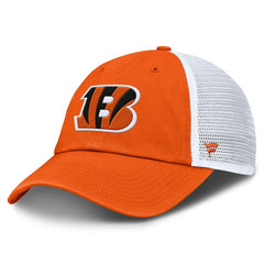 Cincinnati Bengals Trucker Adjustable Hat Orange/White - Fanatics