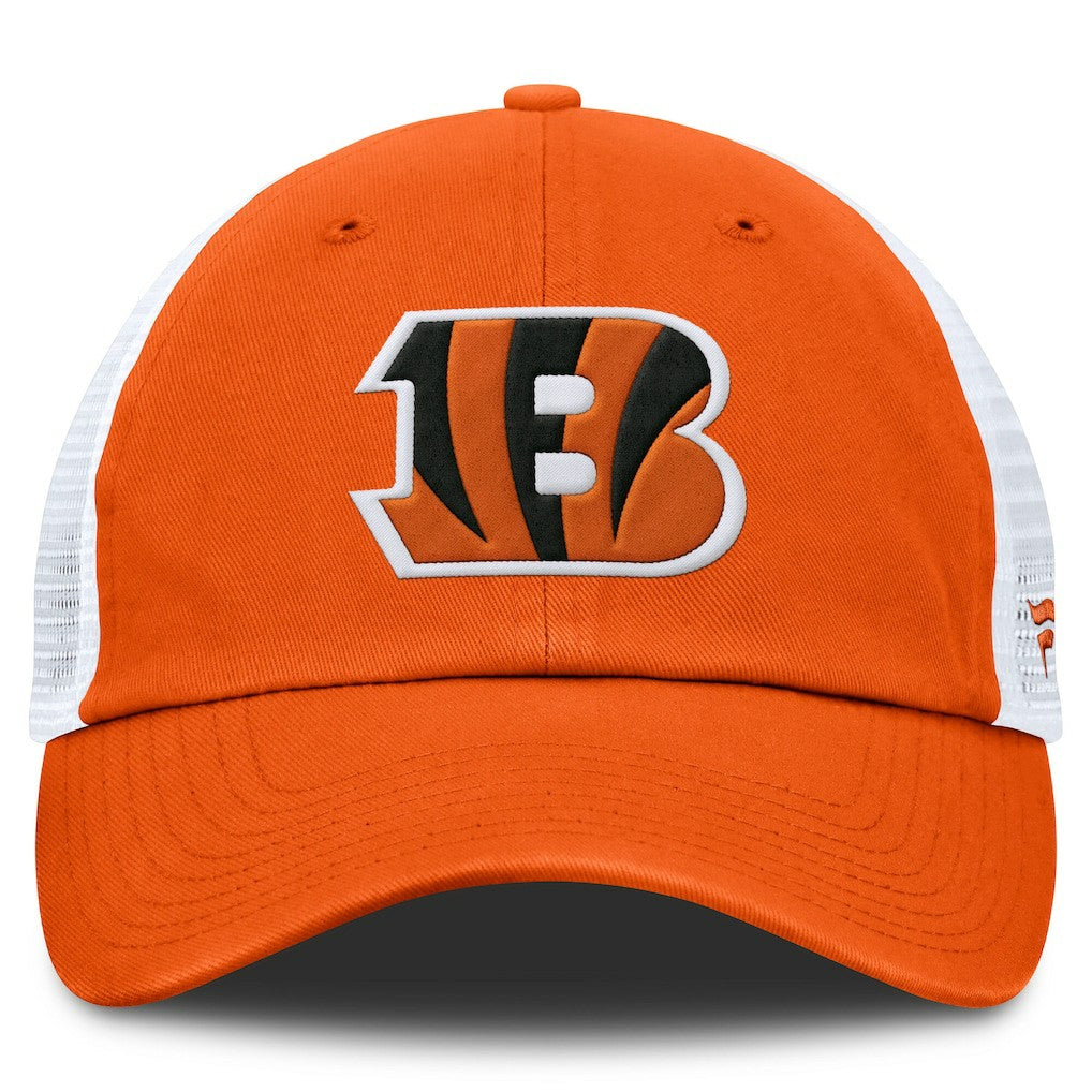 Cincinnati Bengals Trucker Adjustable Hat Orange/White - Fanatics