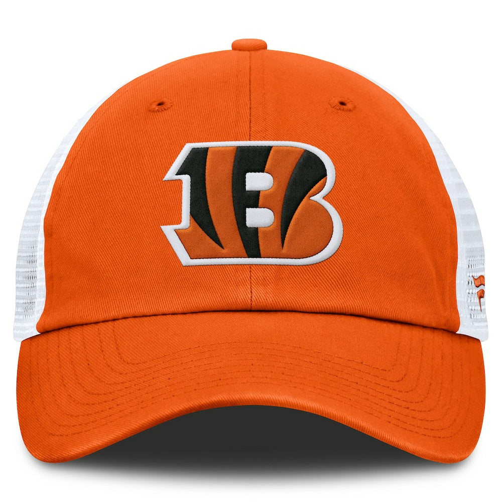 Cincinnati Bengals Trucker Adjustable Hat Orange/White - Fanatics