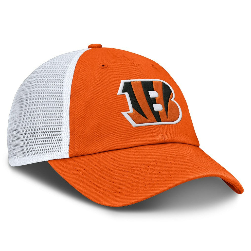 Cincinnati Bengals Trucker Adjustable Hat Orange/White - Fanatics