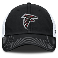 Atlanta Falcons Trucker Adjustable Hat Black/White - Fanatics