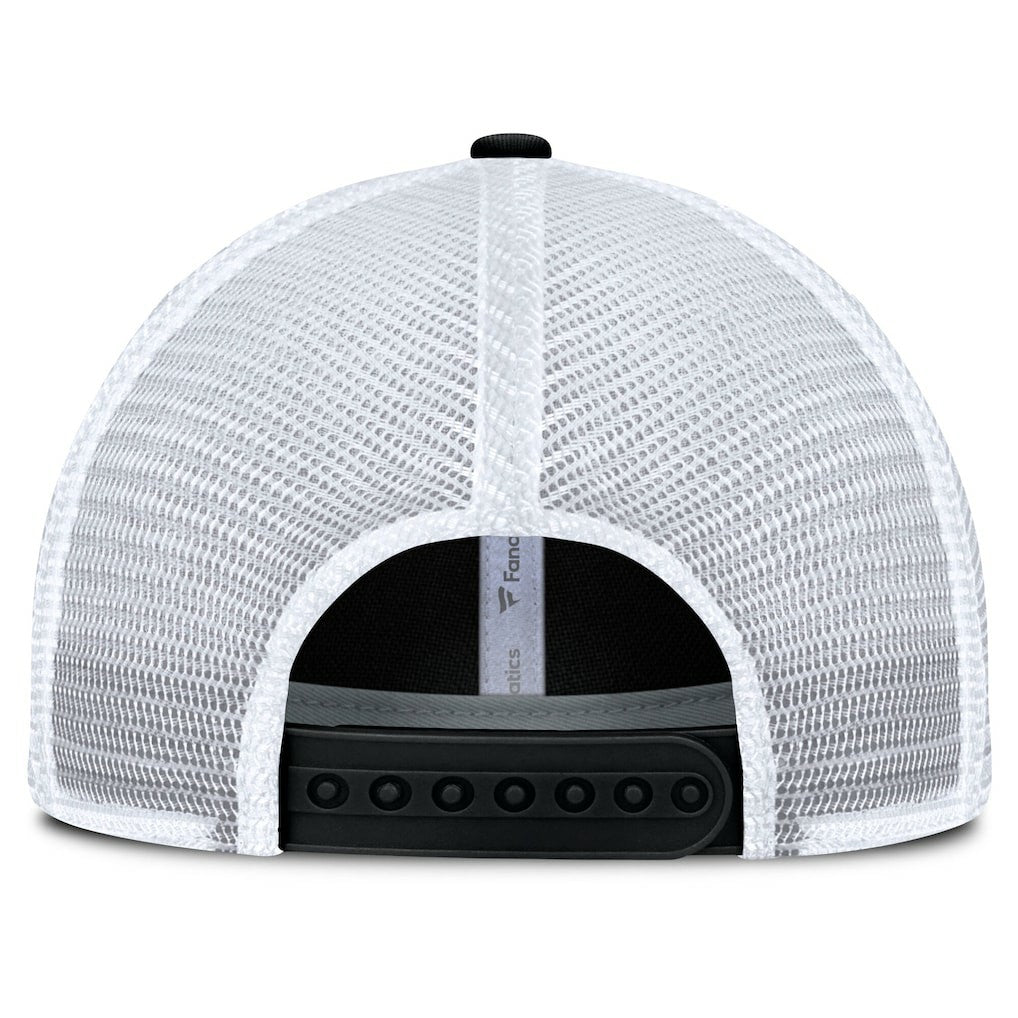 Atlanta Falcons Trucker Adjustable Hat Black/White - Fanatics
