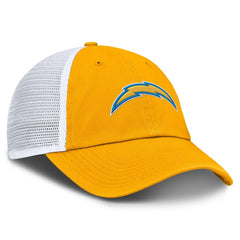 Los Angeles Chargers Trucker Adjustable Hat Gold/White - Fanatics