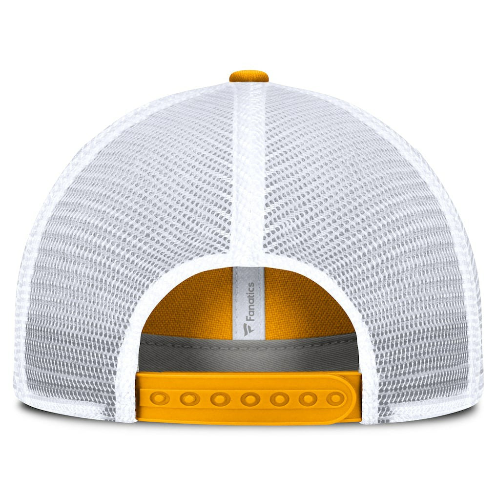 Los Angeles Chargers Trucker Adjustable Hat Gold/White - Fanatics