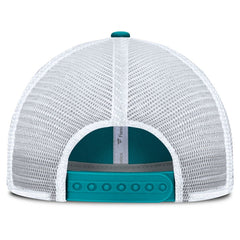 Miami Dolphins Trucker Adjustable Hat Aqua/White - Fanatics