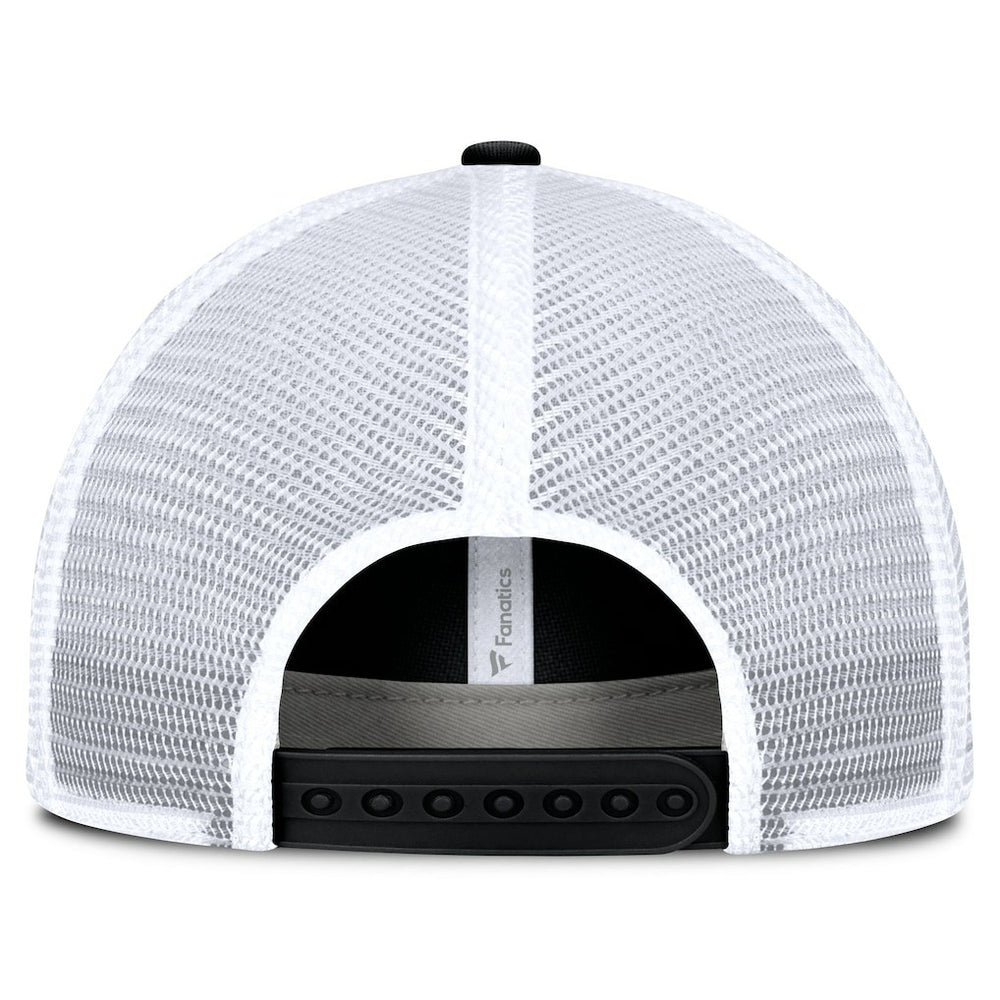 San Francisco 49ers Trucker Adjustable Hat Black/White - Fanatics