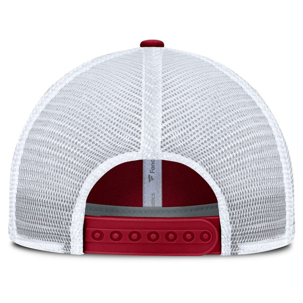San Francisco 49ers Trucker Adjustable Hat Scarlet/White - Fanatics