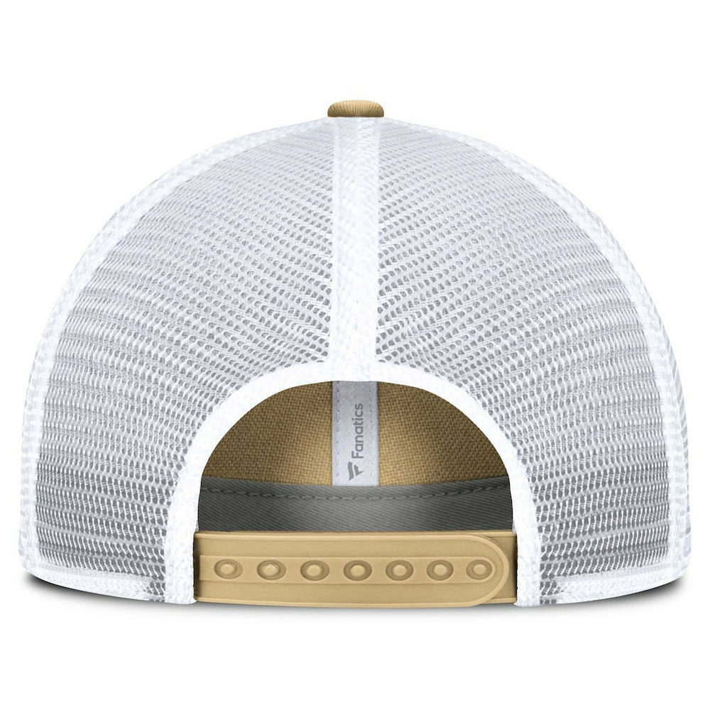 New Orleans Saints Trucker Adjustable Hat Gold/White - Fanatics
