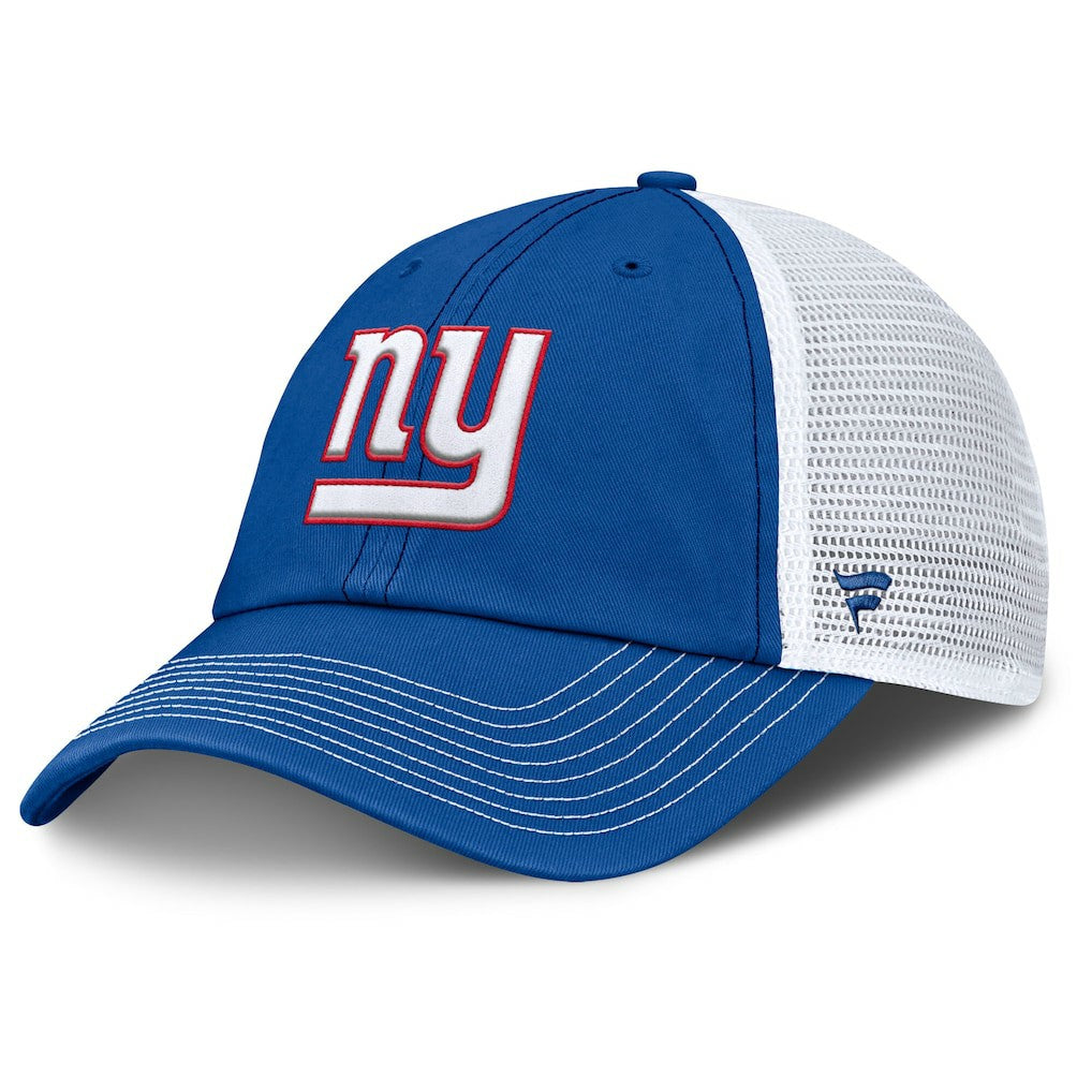 New York Giants Trucker Adjustable Hat Royal/White - Fanatics