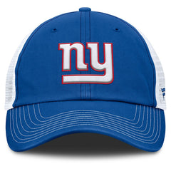 New York Giants Trucker Adjustable Hat Royal/White - Fanatics