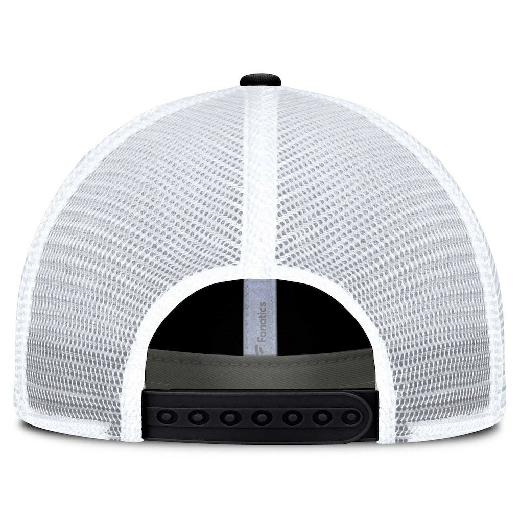 New Orleans Saints Basic Vintage Trucker Adjustable Hat Black - Fanatics