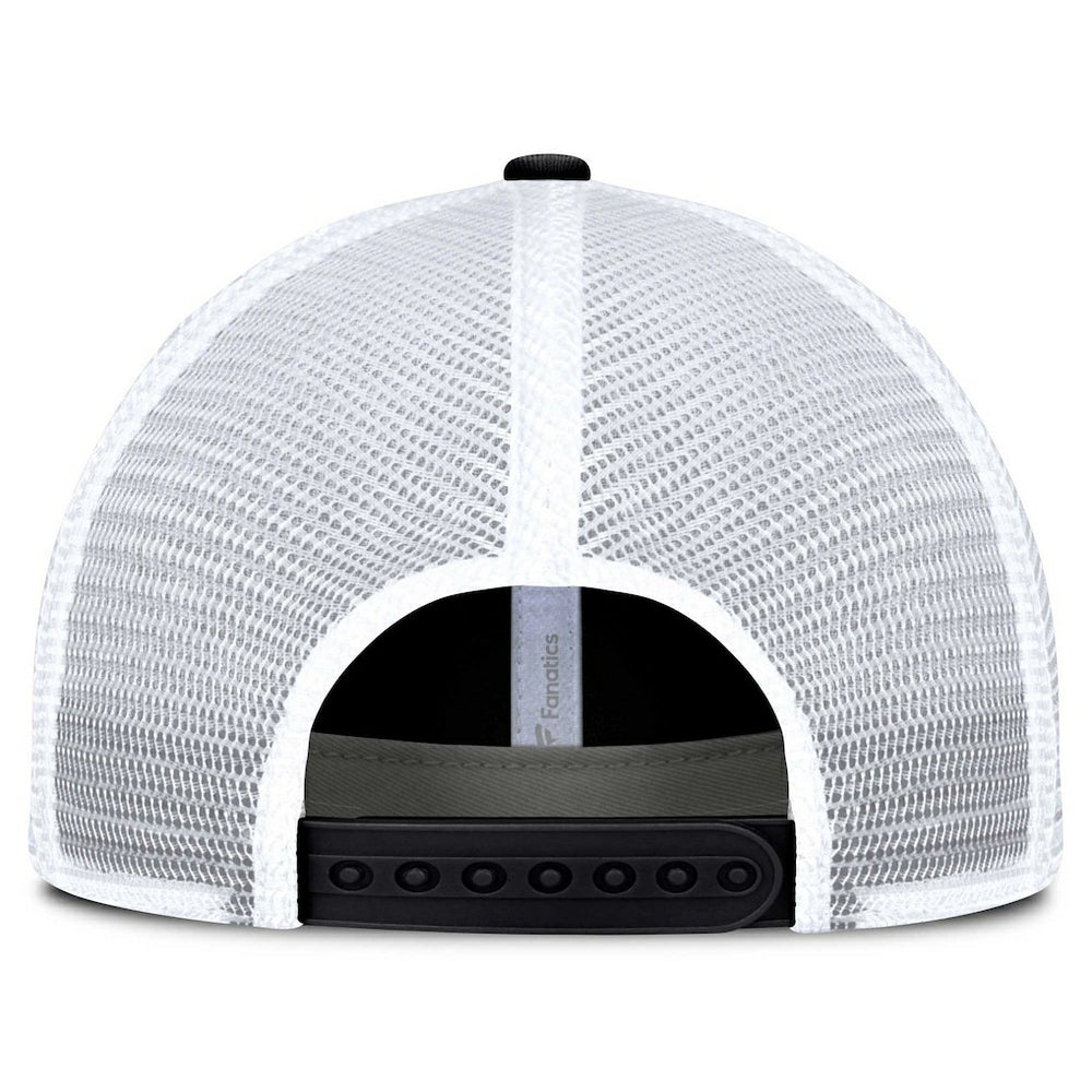 New Orleans Saints Basic Vintage Trucker Adjustable Hat Black - Fanatics