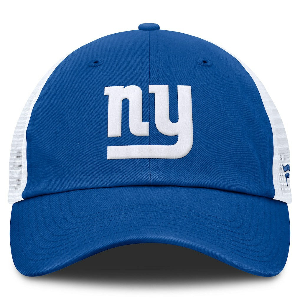 New York Giants Vintage Trucker Adjustable Hat Royal/White - Fanatics
