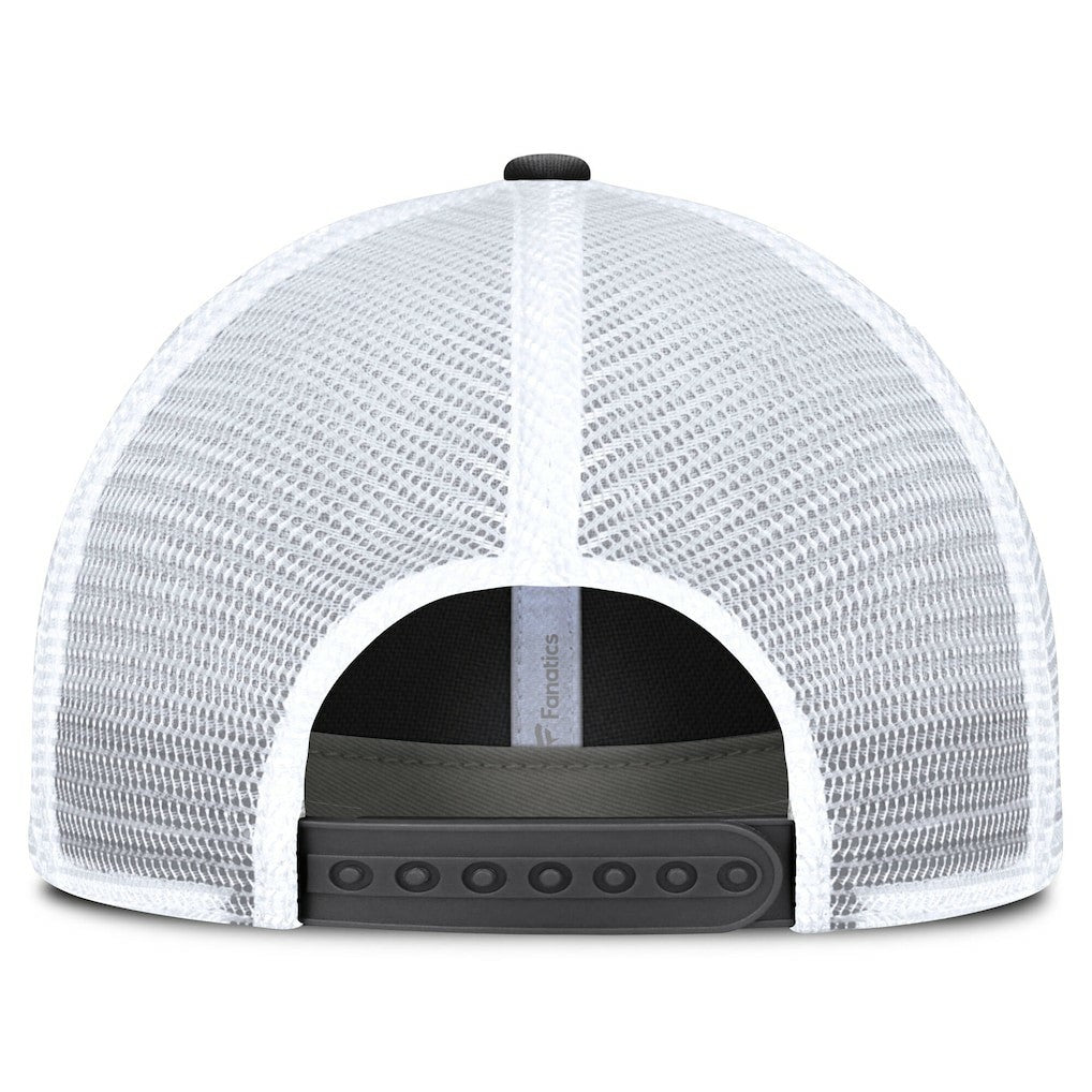 Cleveland Browns Basic Vintage Trucker Adjustable Hat Gray/White - Fanatics