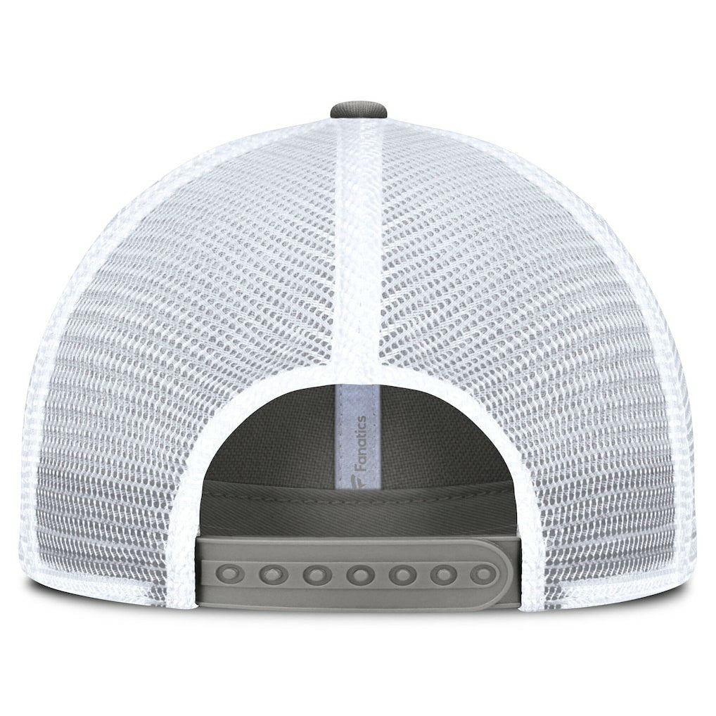 Philadelphia Eagles Vintage Trucker Adjustable Hat Gray/White - Fanatics