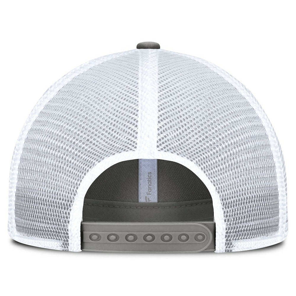 Philadelphia Eagles Vintage Trucker Adjustable Hat Gray/White - Fanatics
