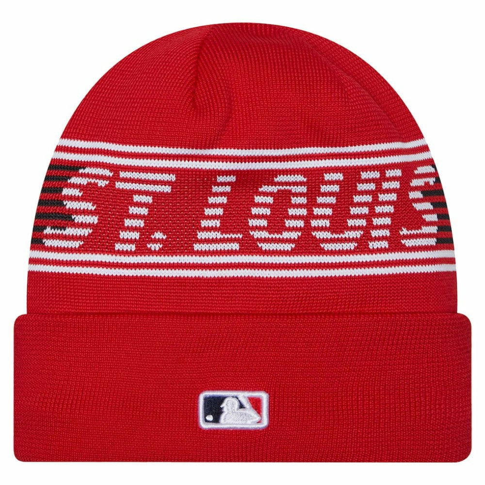 St. Louis Cardinals New Era Authentic Collection Cuffed Knit Hat discount