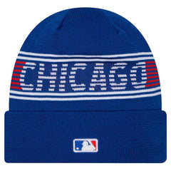 Chicago Cubs New Era Authentic Collection Cuffed Knit Hat Sale