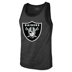 Maxx Crosby Las Vegas Raiders Majestic Threads Tri-Blend Player Name & Number Tank Top Black - NFL