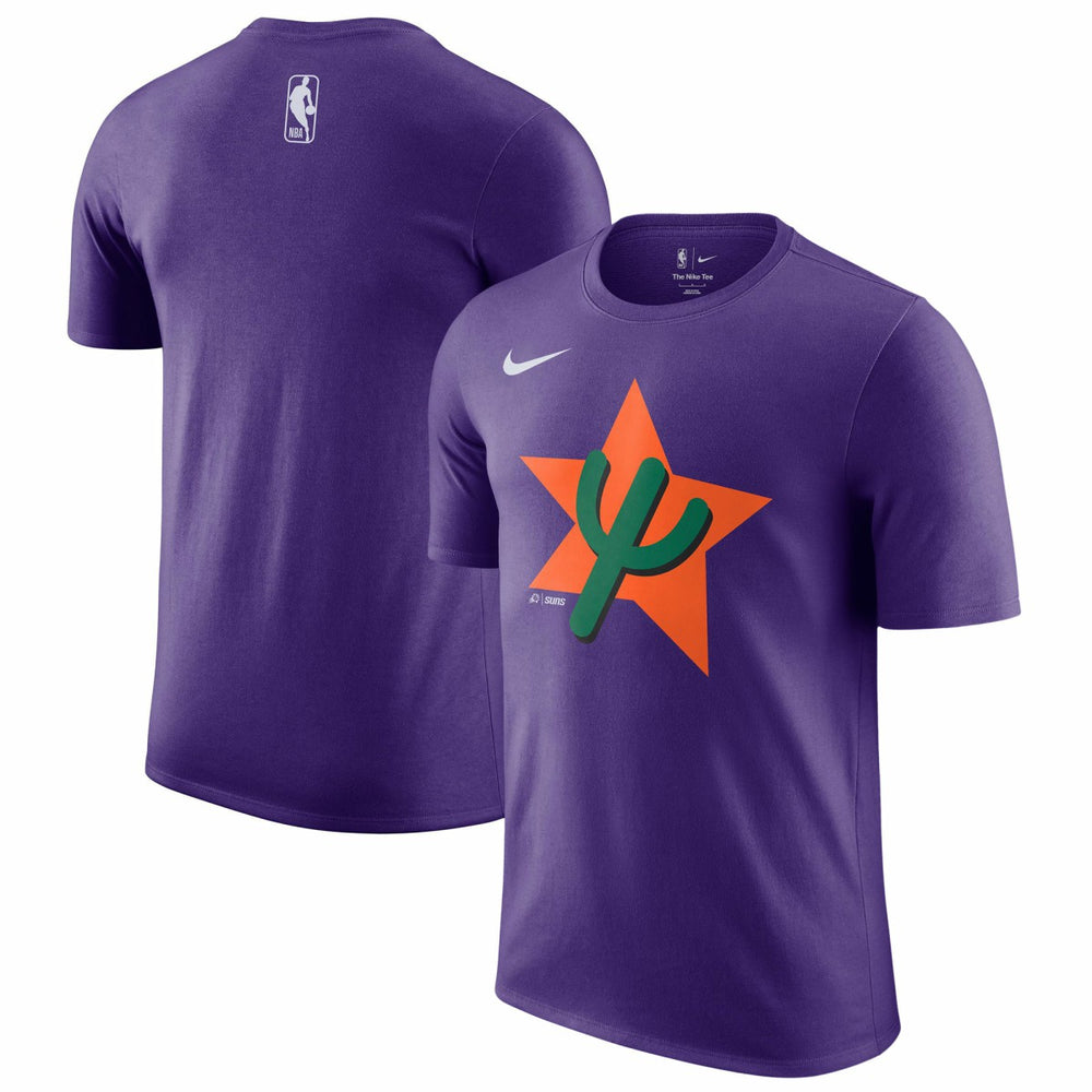 Nike - Phoenix Suns 2024/25 City Edition Essential Logo T-Shirt - Purple