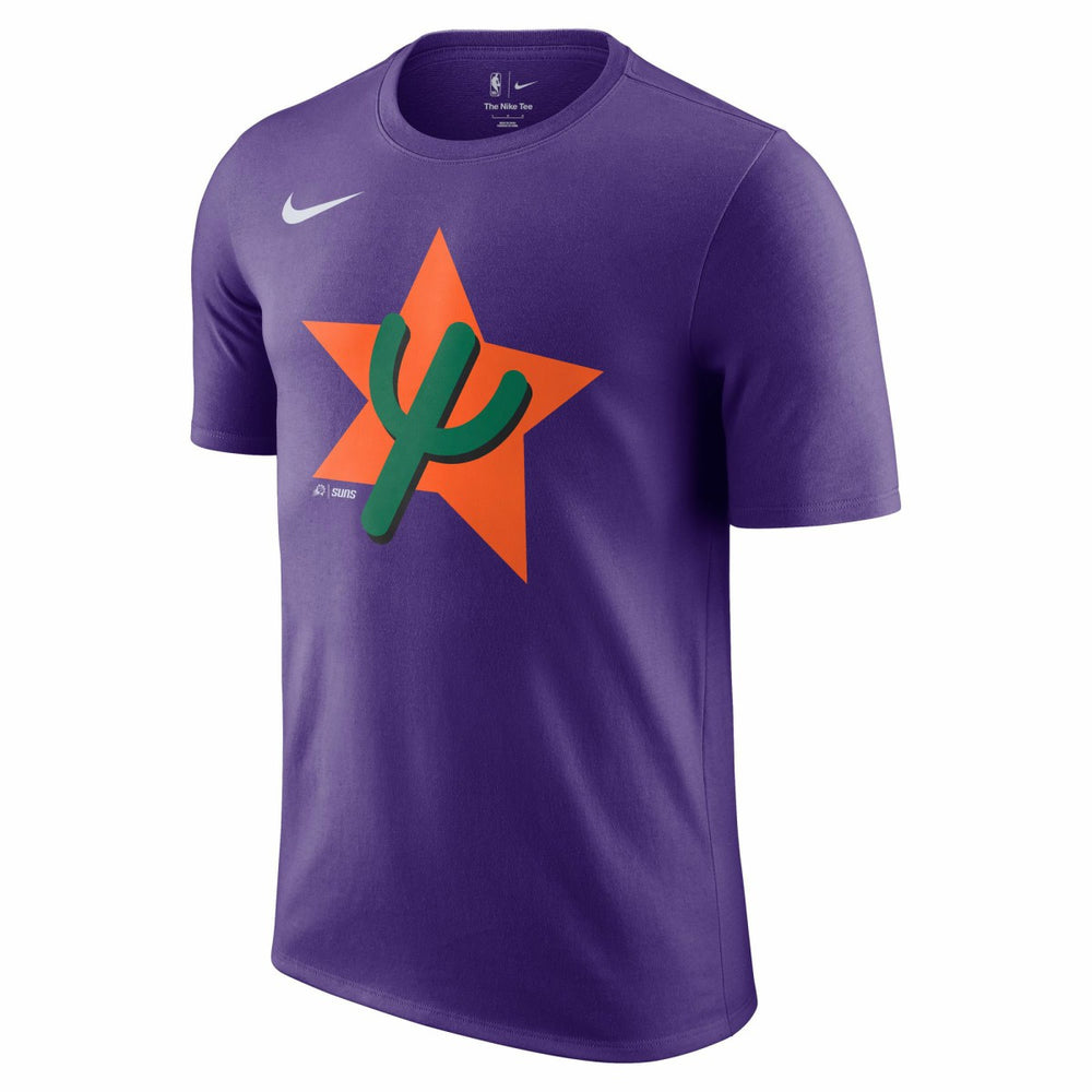 Nike - Phoenix Suns 2024/25 City Edition Essential Logo T-Shirt - Purple