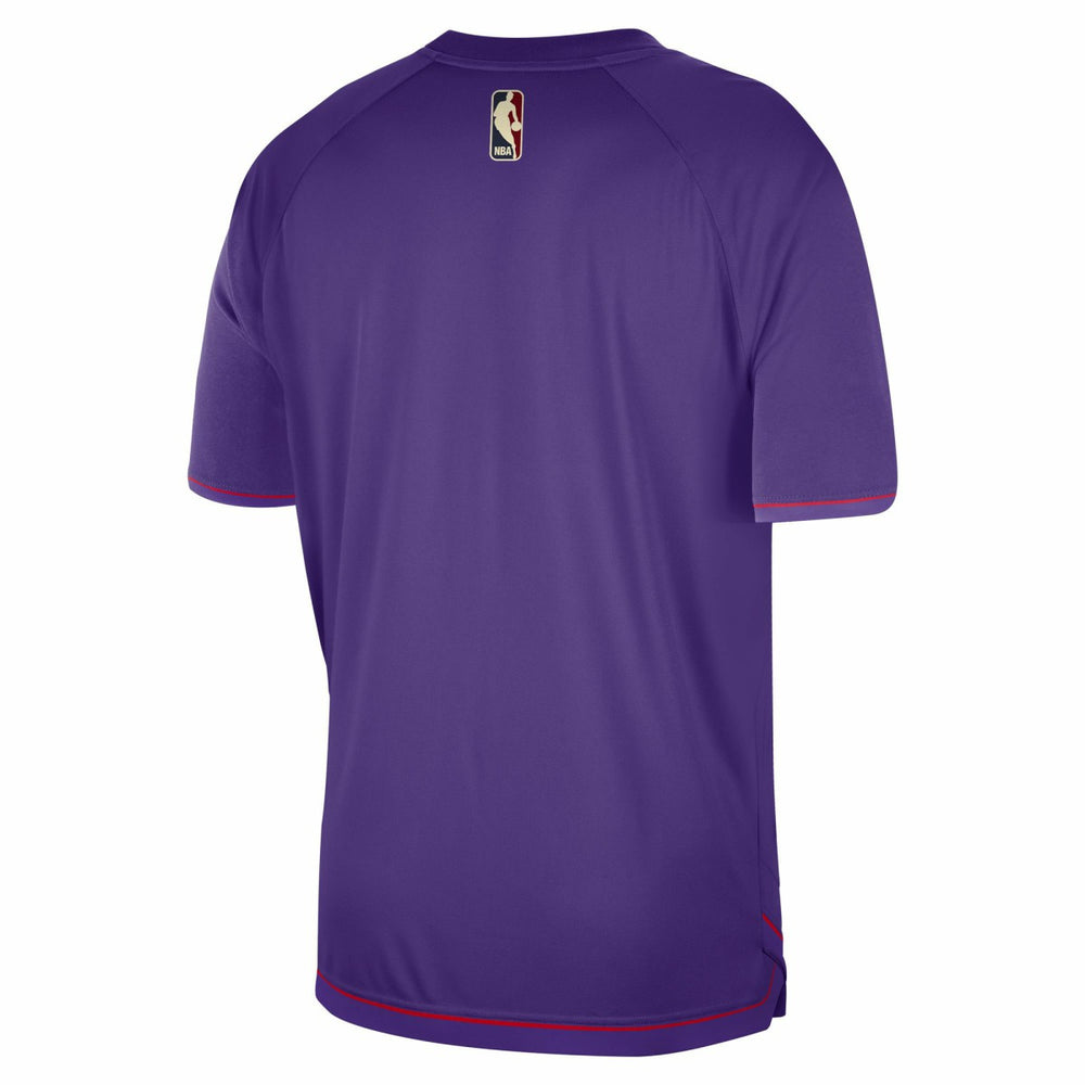 Nike - Toronto Raptors 2024/25 Classic Edition Pregame Shooting T-Shirt - Purple