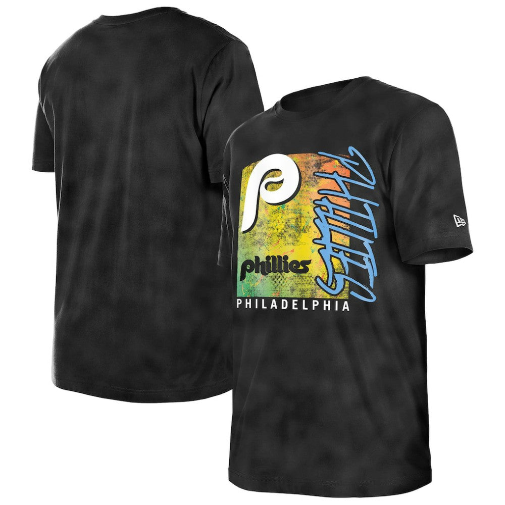 Philadelphia Phillies New Era Women's Sport Classics Enzyme Wash Oversized T-Shirt Near Me