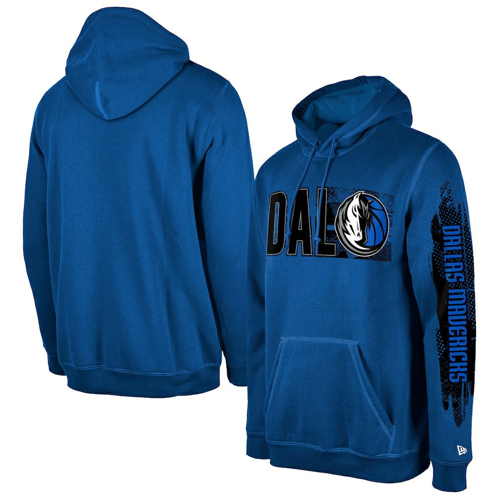 New Era - Dallas Mavericks Tip-Off Collection Pullover Hoodie - Blue