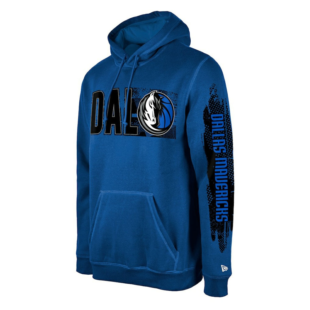 New Era - Dallas Mavericks Tip-Off Collection Pullover Hoodie - Blue