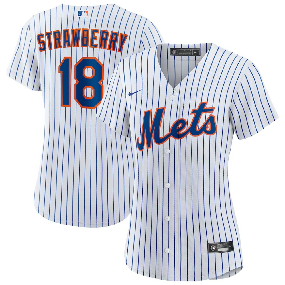 Darryl Strawberry New York Mets Nike Women's Home Replica Player Jersey Clearance