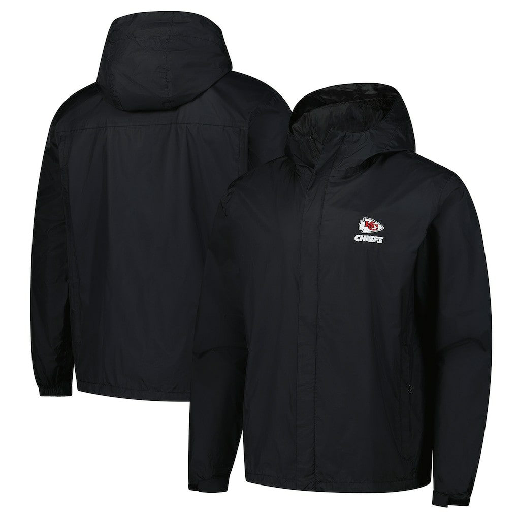 Kansas City Chiefs Dunbrooke Tropic Waterproof Packable Full-Zip Hoodie Jacket  Black - NFL