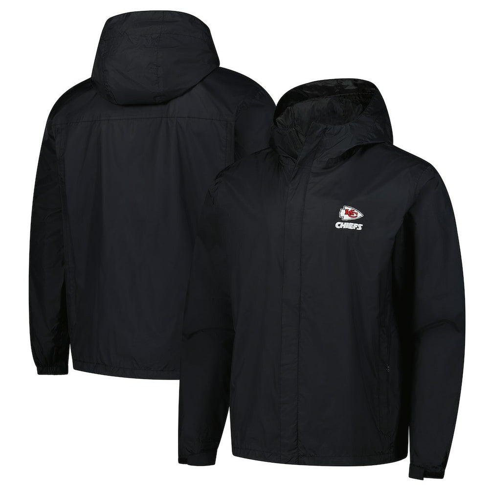 Kansas City Chiefs Dunbrooke Tropic Waterproof Packable Full-Zip Hoodie Jacket  Black - NFL
