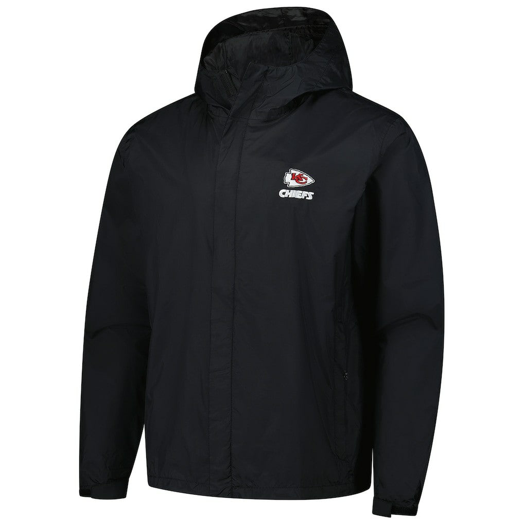 Kansas City Chiefs Dunbrooke Tropic Waterproof Packable Full-Zip Hoodie Jacket  Black - NFL