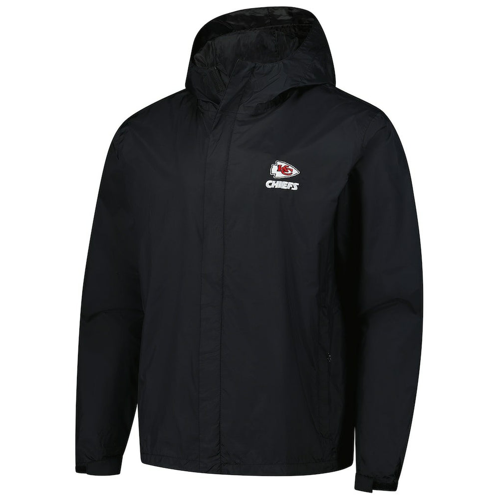 Kansas City Chiefs Dunbrooke Tropic Waterproof Packable Full-Zip Hoodie Jacket  Black - NFL