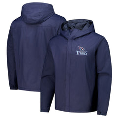 Tennessee Titans Dunbrooke Tropic Waterproof Packable Full-Zip Hoodie Jacket  Navy - NFL