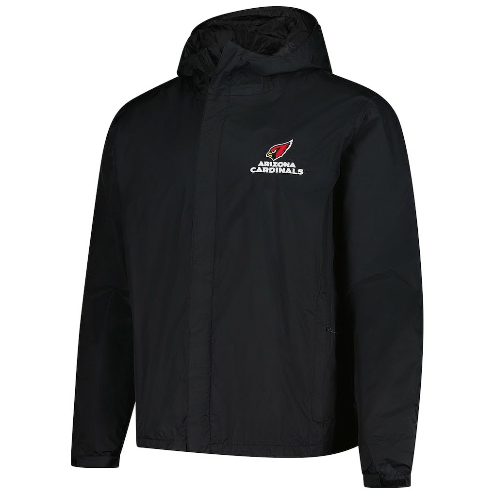 Arizona Cardinals Dunbrooke Tropic Waterproof Packable Full-Zip Hoodie Jacket  Black - NFL