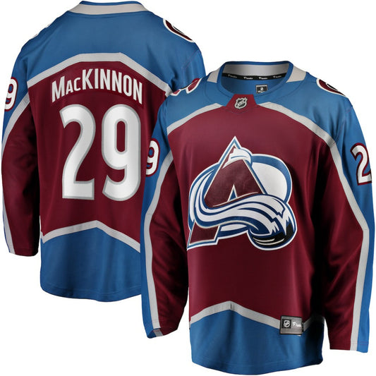 Nathan MacKinnon Colorado Avalanche Fanatics Home Breakaway Jersey - Burgundy | NHL Jerseys