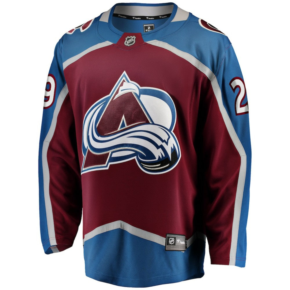 Nathan MacKinnon Colorado Avalanche Fanatics Home Breakaway Jersey - Burgundy | NHL Jerseys
