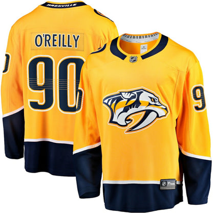 Ryan O'Reilly Nashville Predators Fanatics Home Breakaway Jersey - Gold | NHL Jerseys