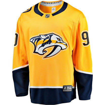 Ryan O'Reilly Nashville Predators Fanatics Home Breakaway Jersey - Gold | NHL Jerseys