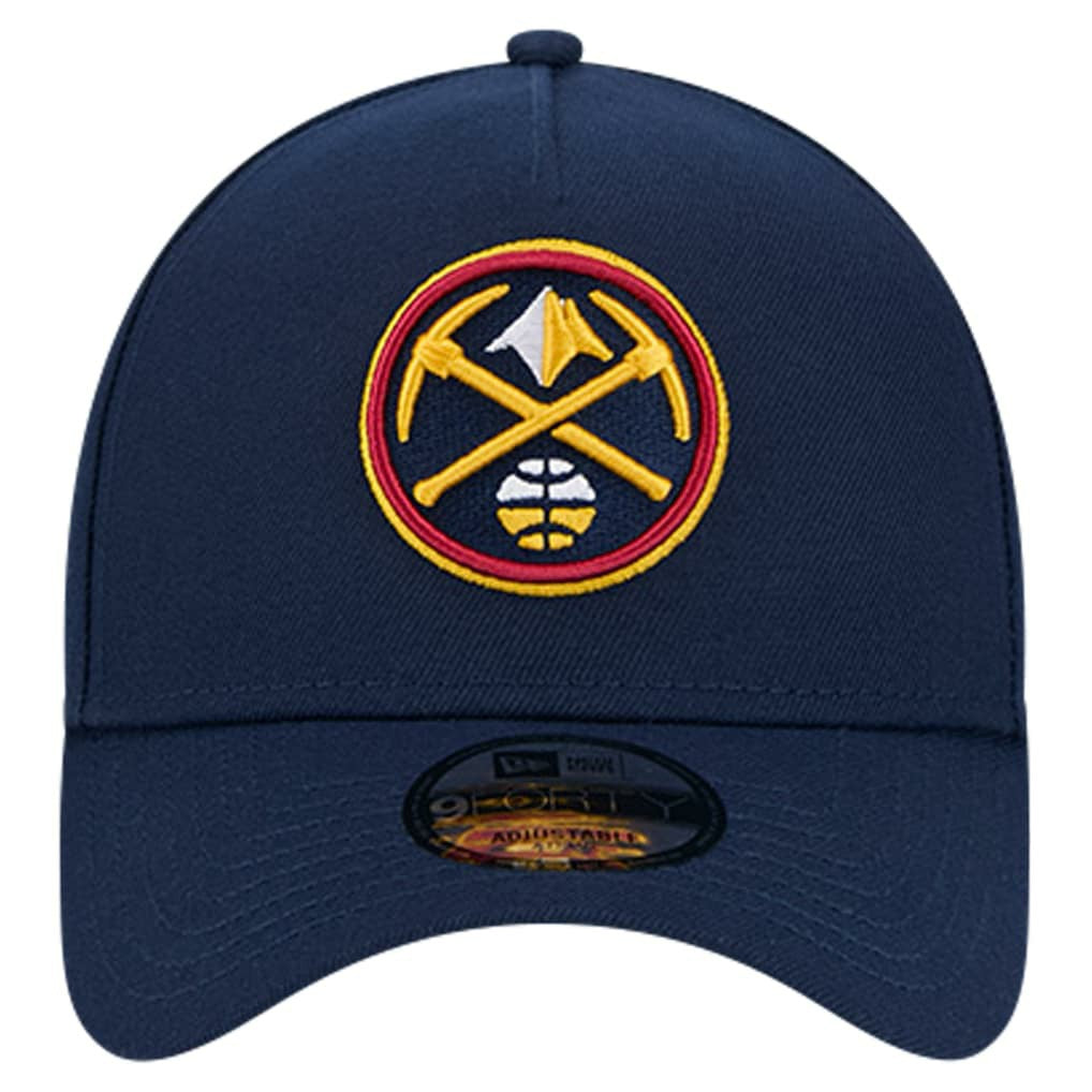 New Era - Denver Nuggets A-Frame 9FORTY Adjustable Hat - Navy