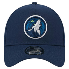 New Era - Minnesota Timberwolves A-Frame 9FORTY Adjustable Hat - Navy