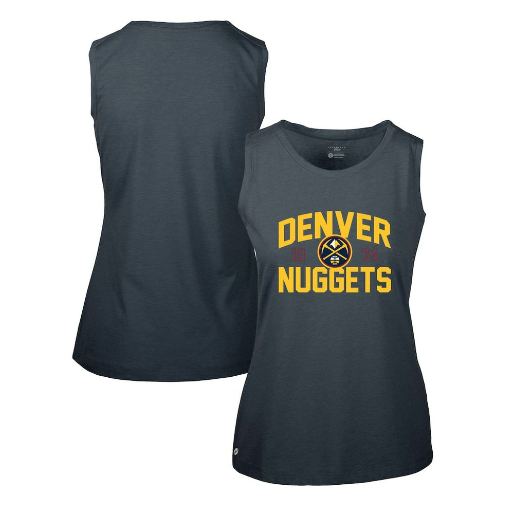 NBA - Denver Nuggets Levelwear Women's Macy Tank Top - Navy