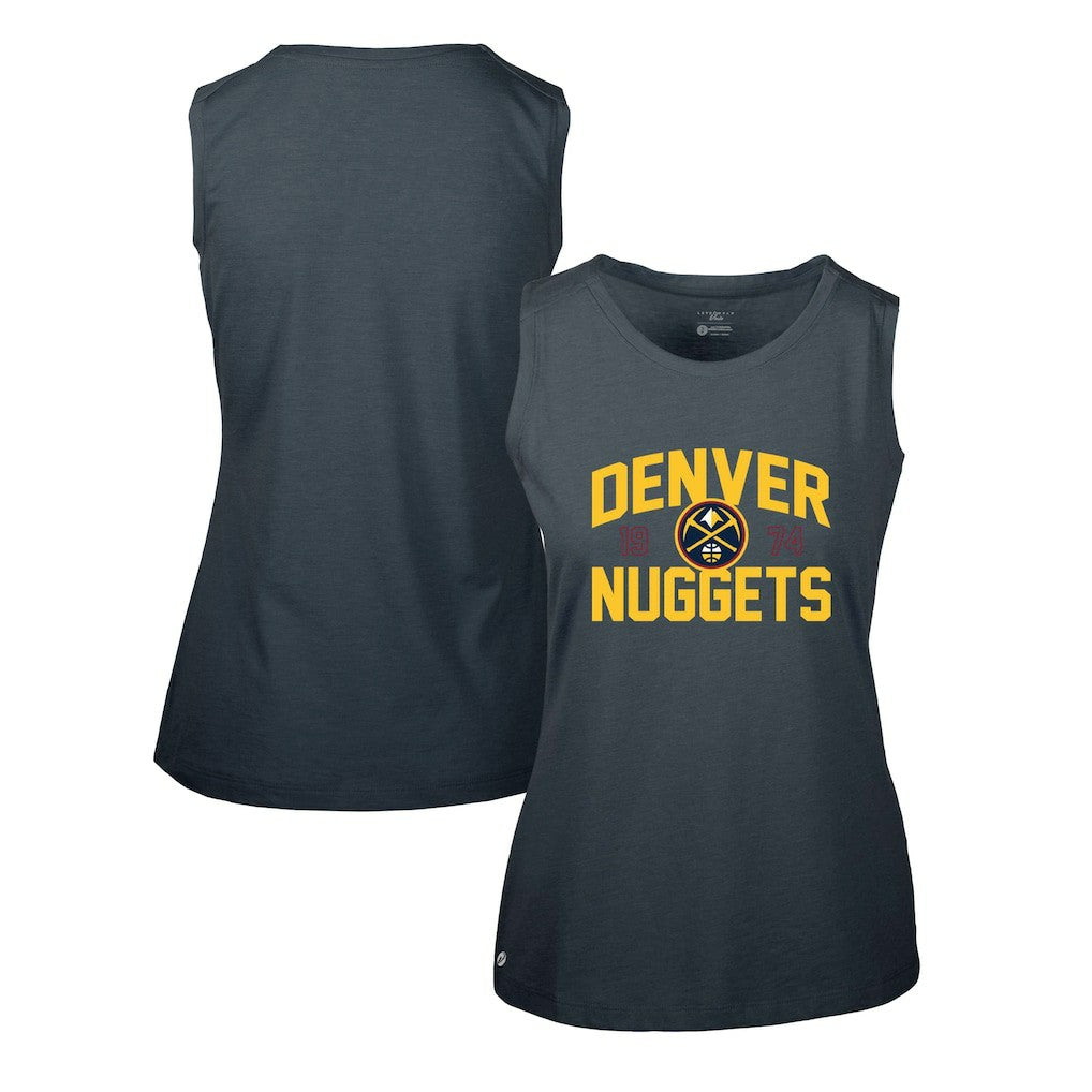 NBA - Denver Nuggets Levelwear Women's Macy Tank Top - Navy