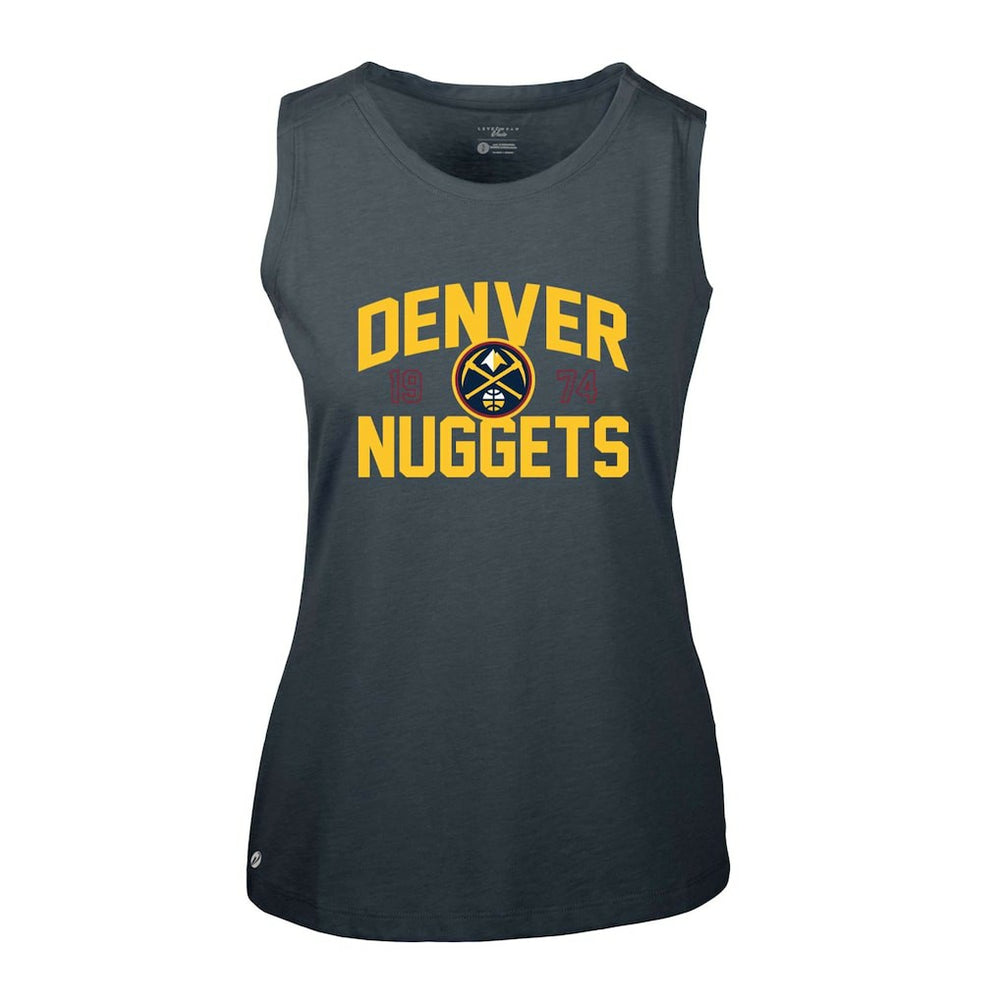 NBA - Denver Nuggets Levelwear Women's Macy Tank Top - Navy