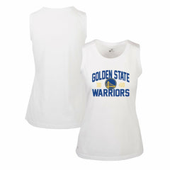 NBA - Golden State Warriors Levelwear Women's Macy Tank Top - White